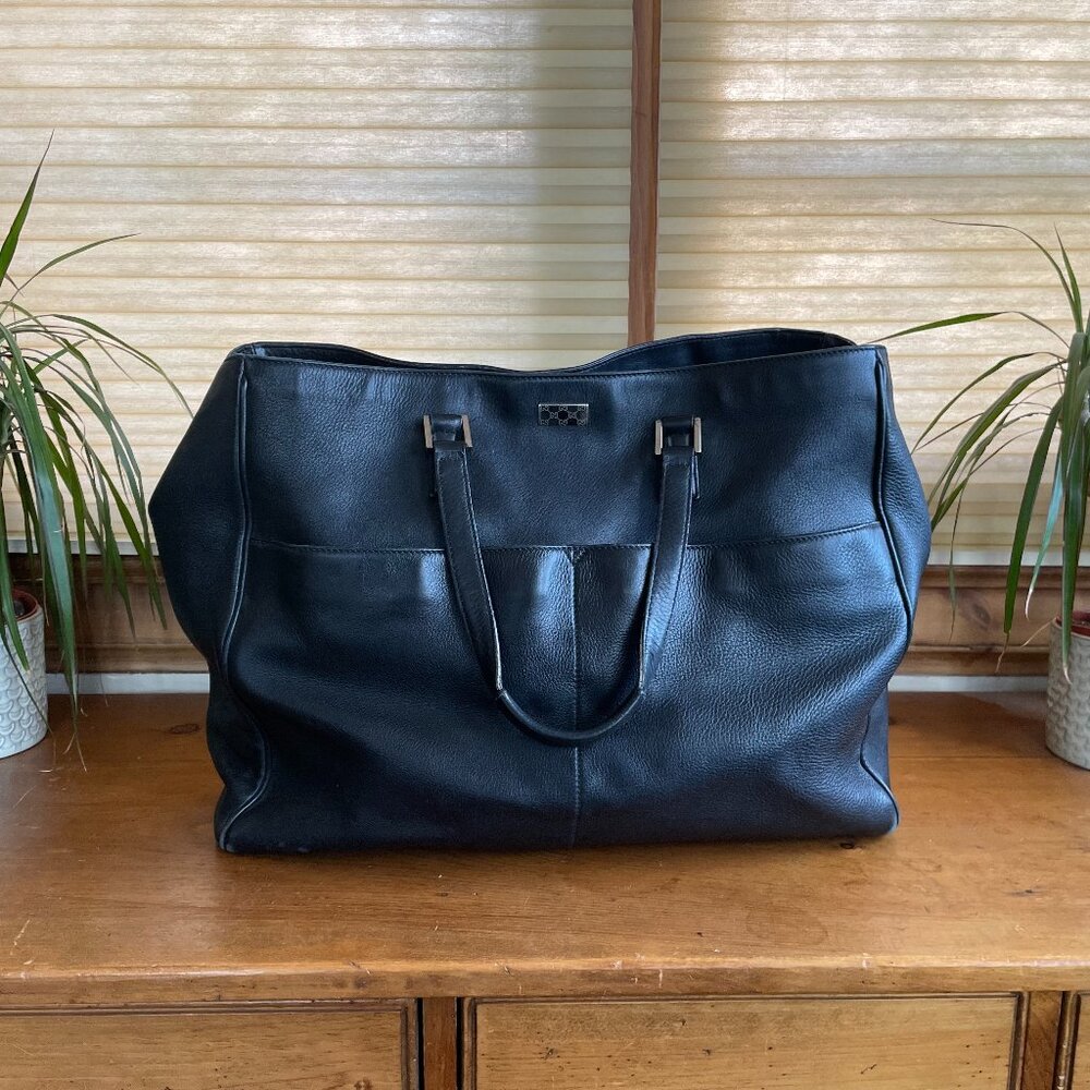 Vintage Authentic Gucci Calfskin Tote